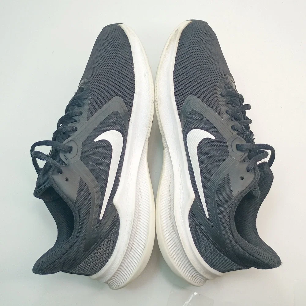 Nike Downshifter 10 Running Shoes Women Size 8.5 Black CI9984-001 Mesh Sneaker
